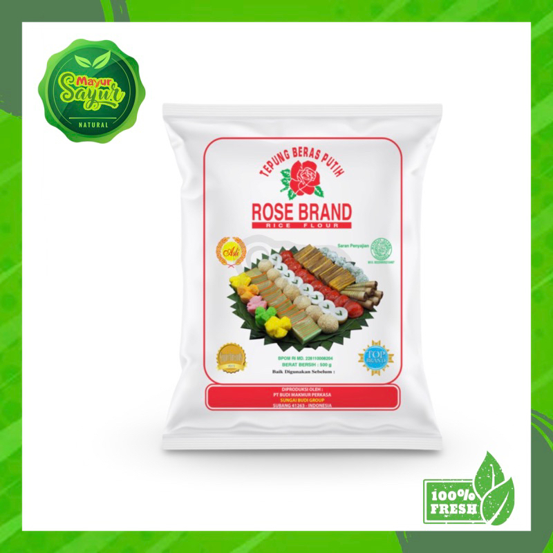 

Tepung Beras Putih Rose Brand