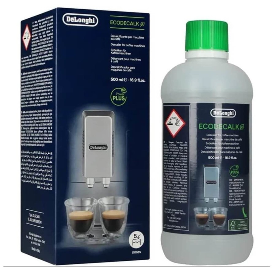 Descaler Delonghi 500 ML / Ecodecalk Mesin kopi delonghi / Cairan pembersih mesin kopi