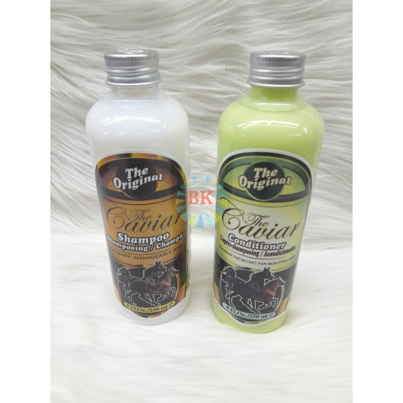 Caviar Shampoo / Shampoo Caviar / Conditioner Kuda Original Bpom