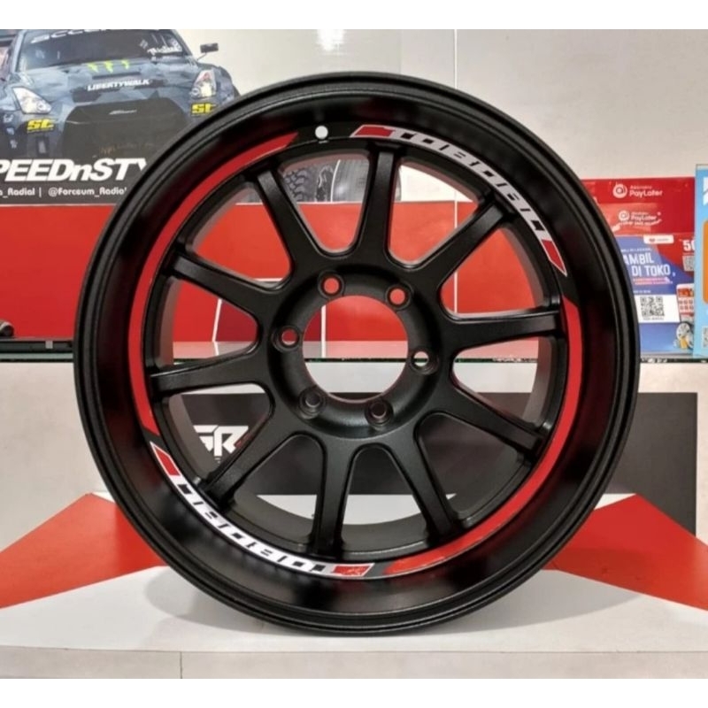 Velg HSR TOBOALI Ring 18 Mobil Pajero Hilux Dmux Dll