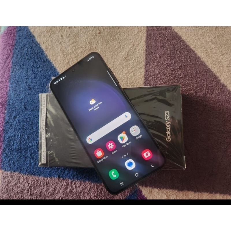 samsung s23 256gb 5g lte second bekas garansi resmi sein indonesia