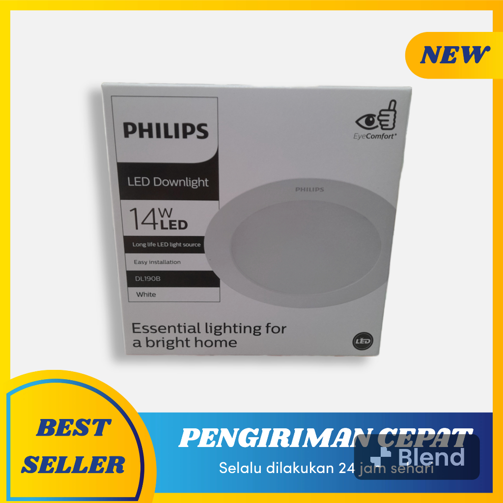 LAMPU DOWNLIGHT LED  PHILIPS ERIDANI 14 WATT