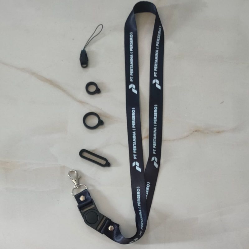 

TALI LANYARD PERTAMINA PERSERO LOGO Premium / gantungan kunci / gantungan id card / gantungan flashdisk / nametag hp name tag / handphone BEST SELLER COD i