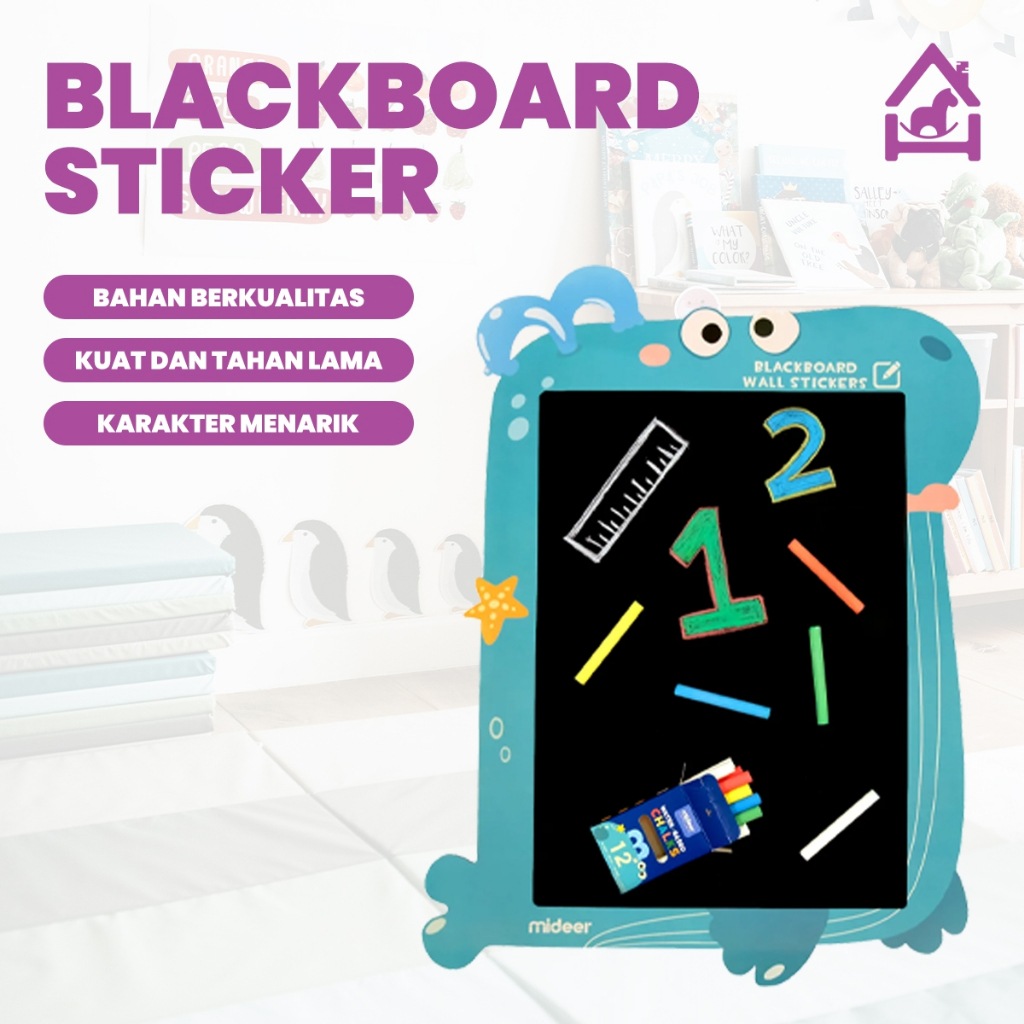 

Blackboard Sticker / Blackboard / Papan Tulis / Mainan Anak / Mainan Edukasi