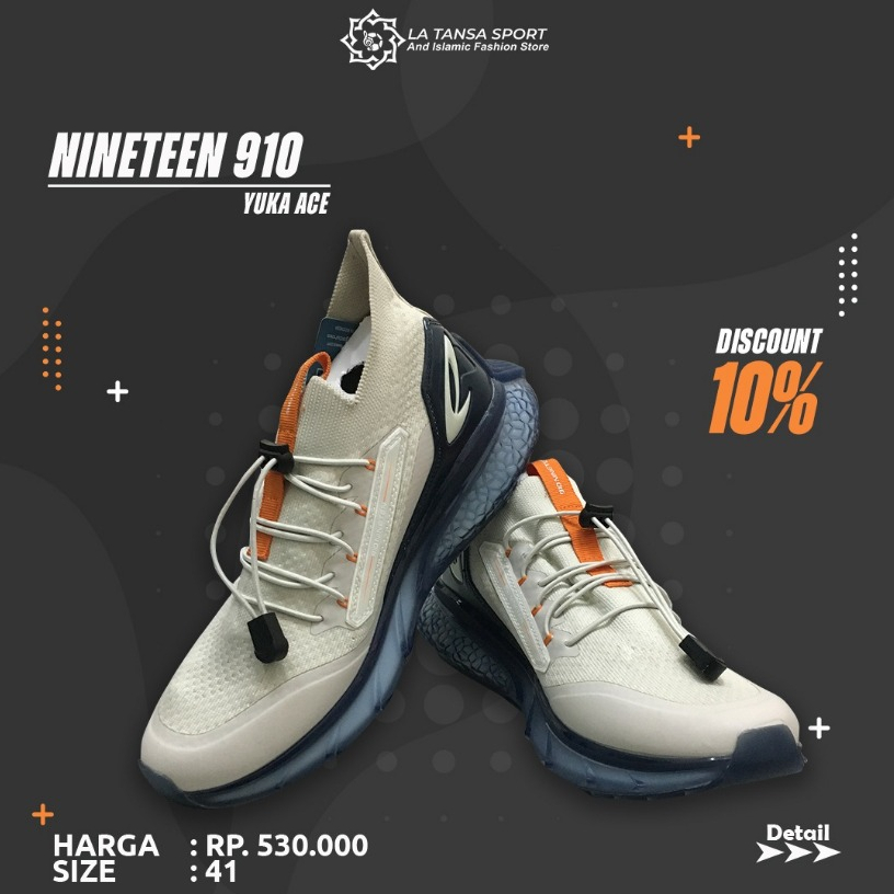 Sepatu Casual NINETEEN 910 YUKA ACE Murah