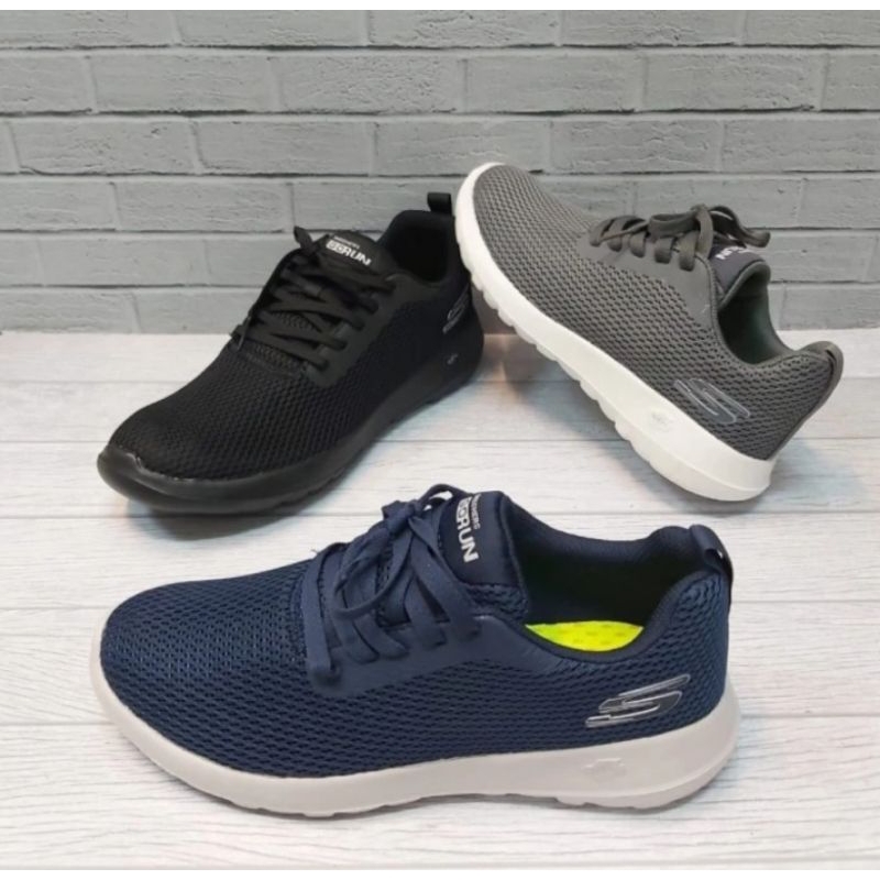 SKECHERS GOGAMAX TALI/SEPATU PRIA/SEPATU SKECHERS GOGAMAX TALI PRIA