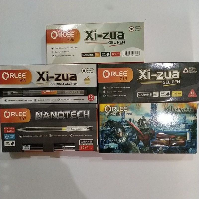 

Bolpen bollpoint ORLE kualitas terjamin 12 pcs