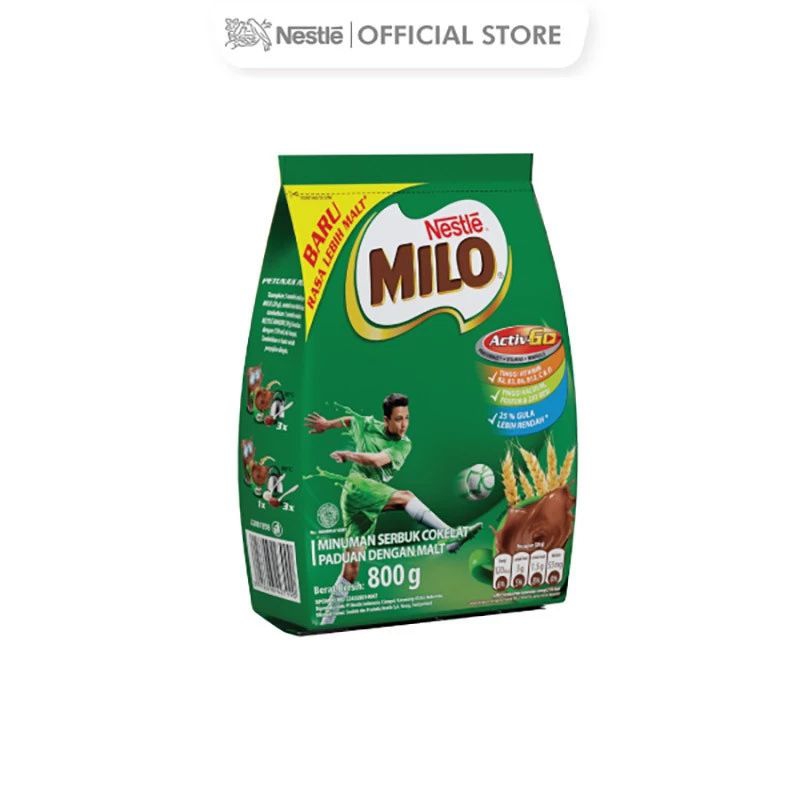 

MILO ACTIV-GO Susu Coklat Pouch 800 gr