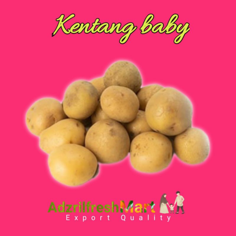 

KENTANG POTATO KENTANG BABY KENTANG MINI ( 500gr )