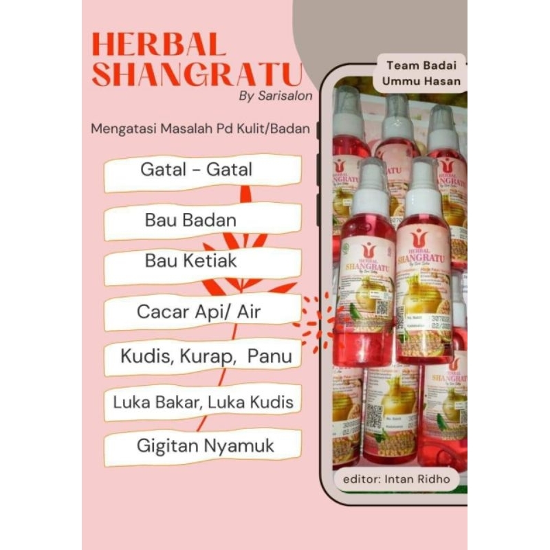 

HERBAL SHANGRATU 3 BOTOL SEJUTA MANFAAT 100% ORIGINAL ECERAN