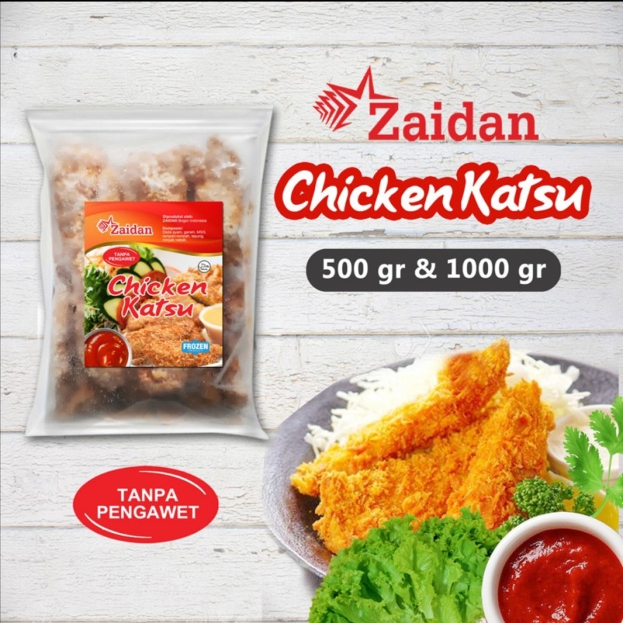 

Zaidan Chicken Katsu 500gr | Chicken Katsu & Spicy Wing - 500gr