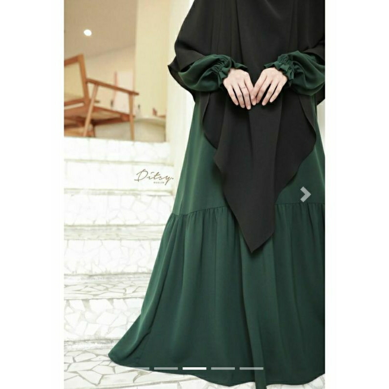 DITSY MOSLEM NOVEMBER LELIA DARK EMERALD MAZEN XL
