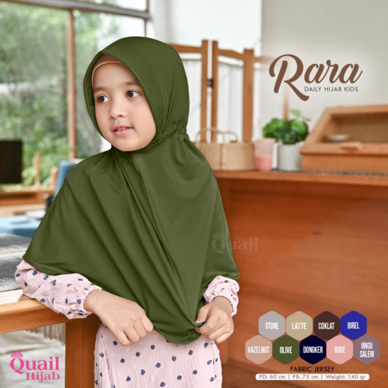 Alfath - Rara Daily Hijab Kids by Raqumi ❤