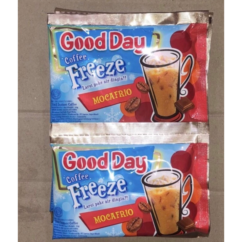 

Good Day Freeze Rasa Mocafrio 10x30gr