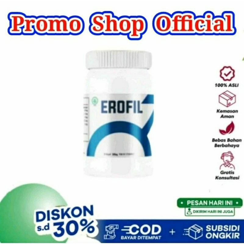EROFIL ASLI ORIGINAL OBAT PENAMBAH VITALITAS PRIA 100% ORIGINAL