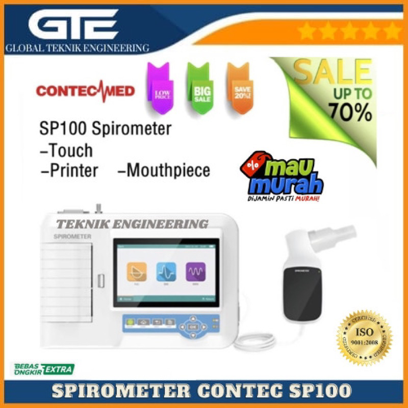 Spirometer Contec Sp100 / Spirometer Contec Sp 100