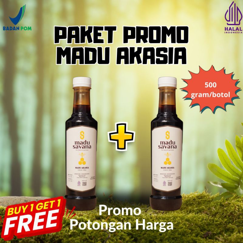 

madu hutan akasia murni buy 1 get 1