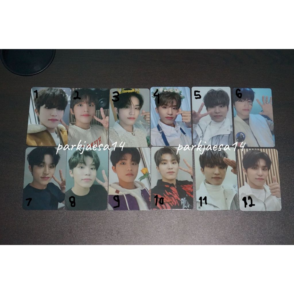 PHOTOCARD JEONGWOO TREASURE SELCA CONCEP JIKJIN HELLO MD POP UP POB KTOWN NIGHT GARDEN KOLBUK BLOOMI