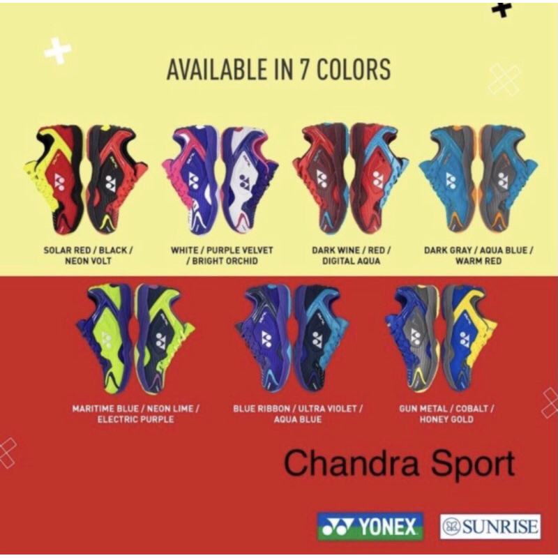 SEPATU BADMINTON YONEX TRU CUSHION DUAL