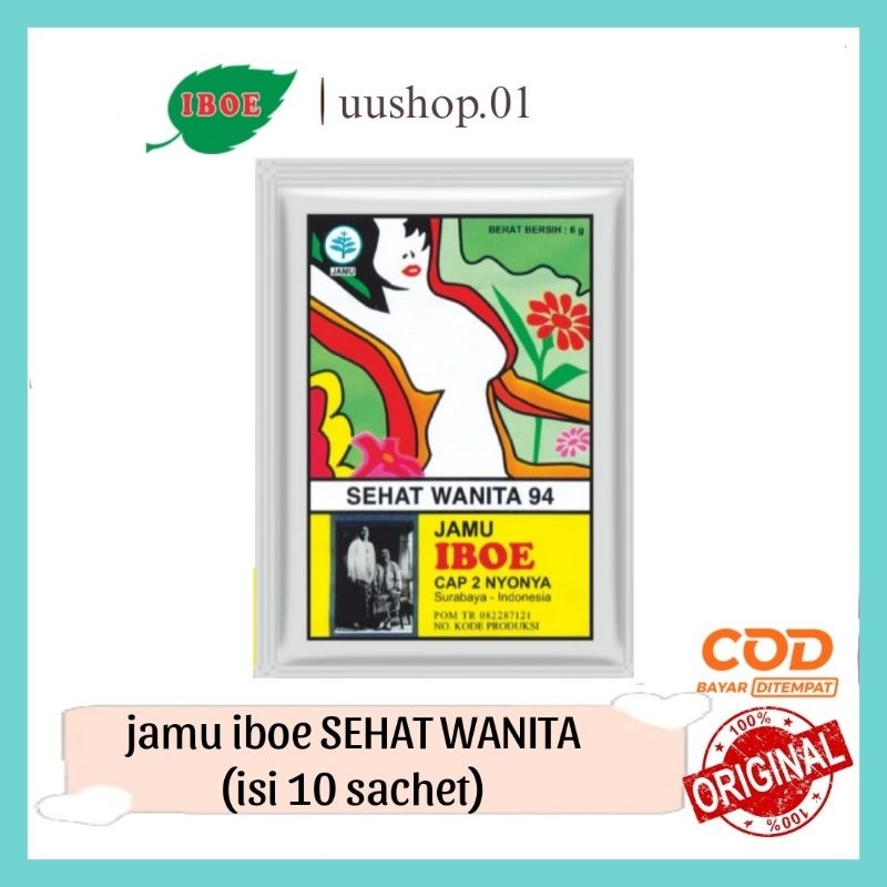 

Jamu Iboe Sehat Wanita (isi 10 bungkus)