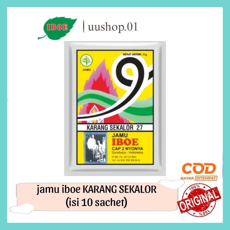 

Jamu Iboe Karang Sekalor (isi 10 bungkus)