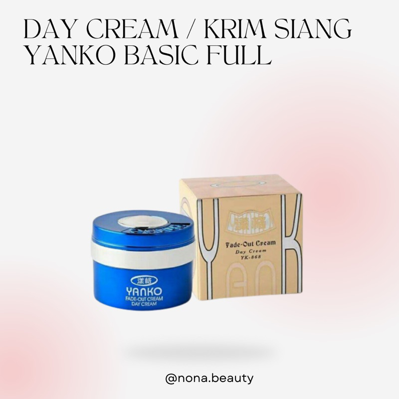 Day Cream / Krim Siang Yanko Basic