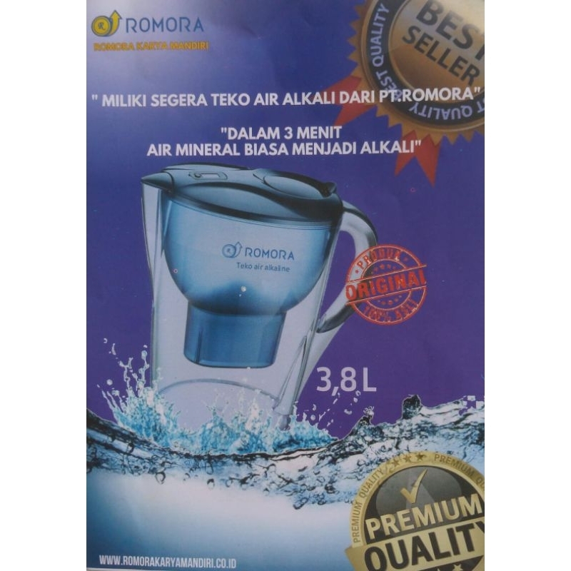 Romora teko air alkaline