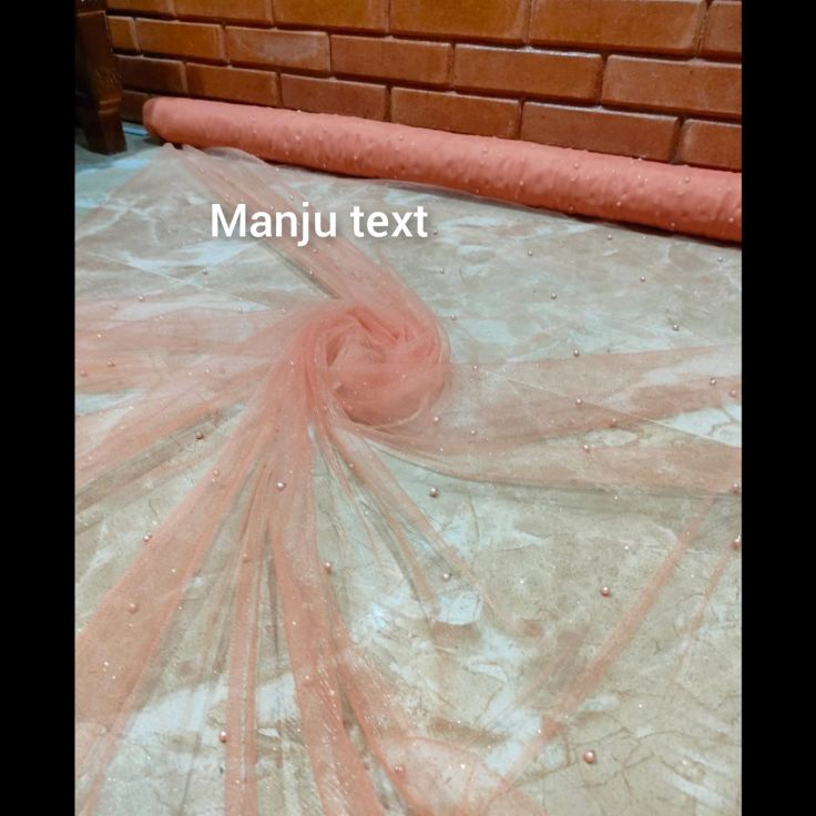 Kirim Langsung Kain tile polos mutiara gliter ➝↑❁⁂