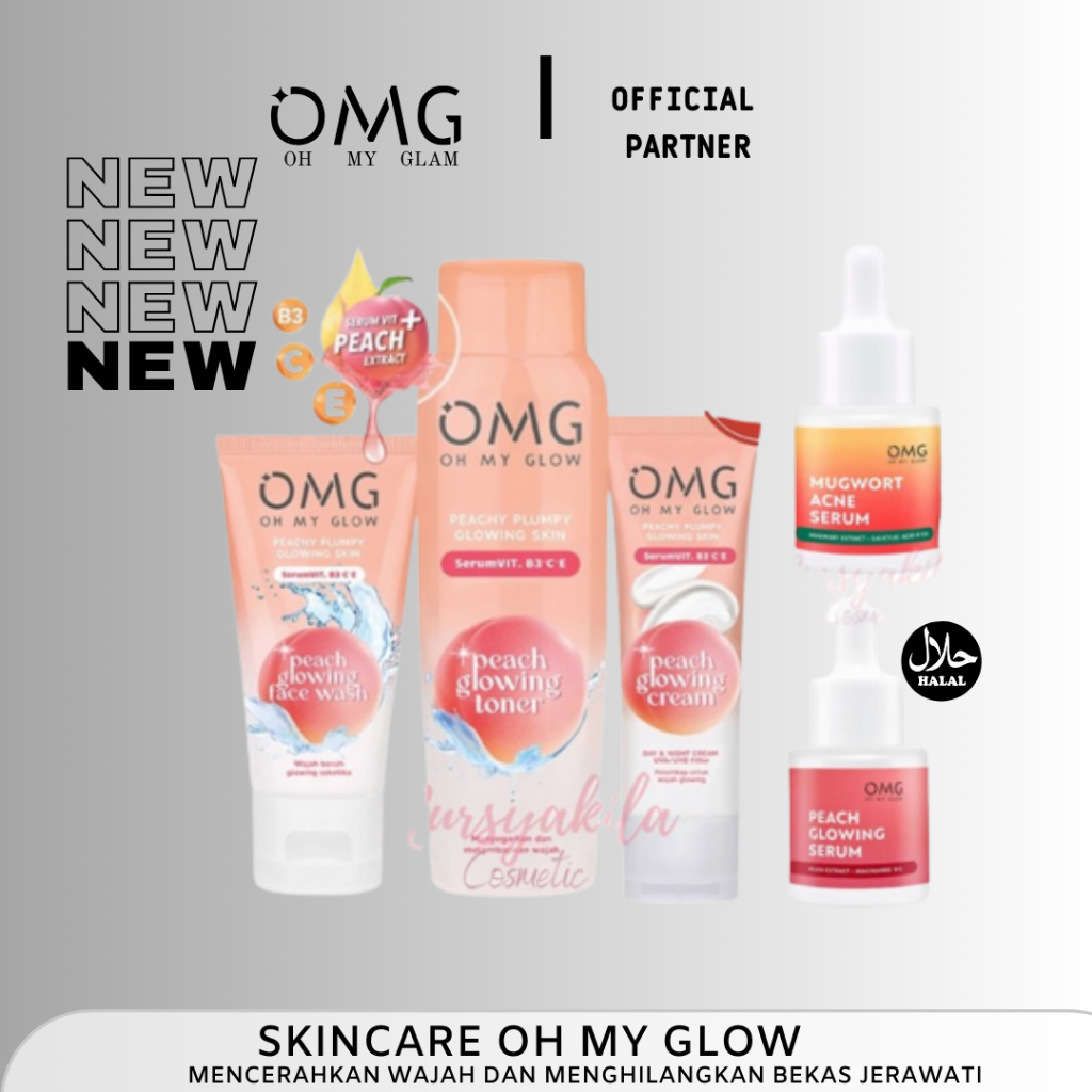 SKINCARE !! I OMG I (OH MY GLOW) Satu Paket Lengkap MURAH MERIAH !!!!!