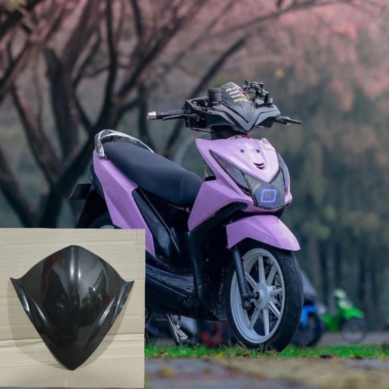 visor beat fi 2013-2015 / windshield beat fi 2013 - 2015