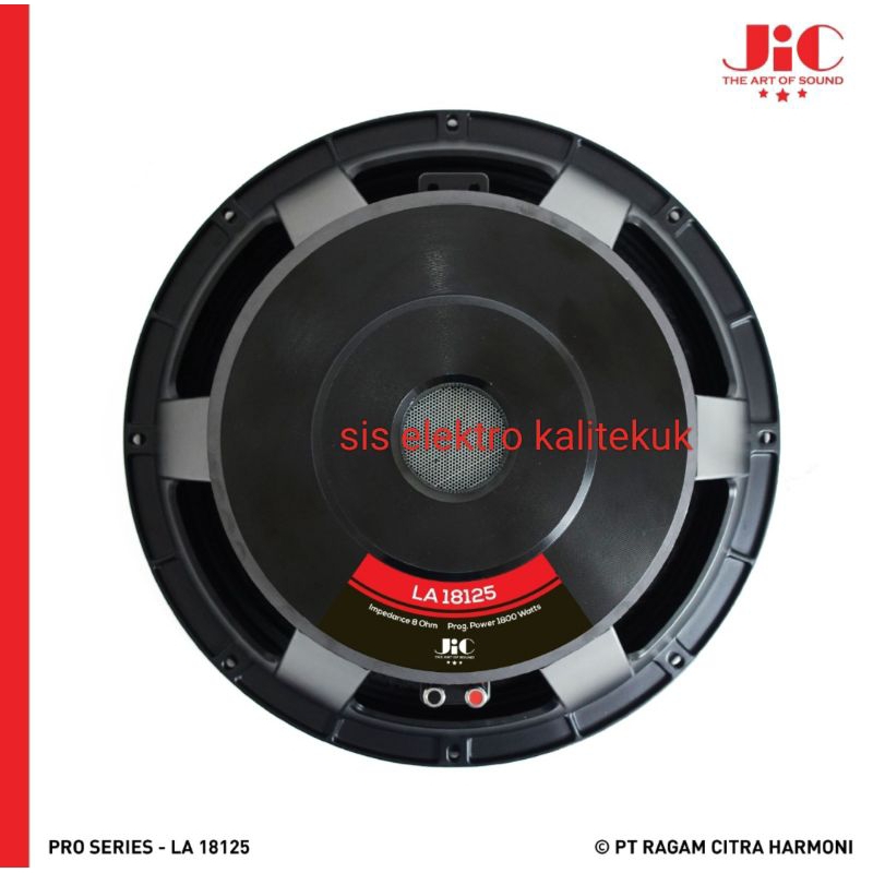 Speaker 18 Inch JIC LA 18125 NEW