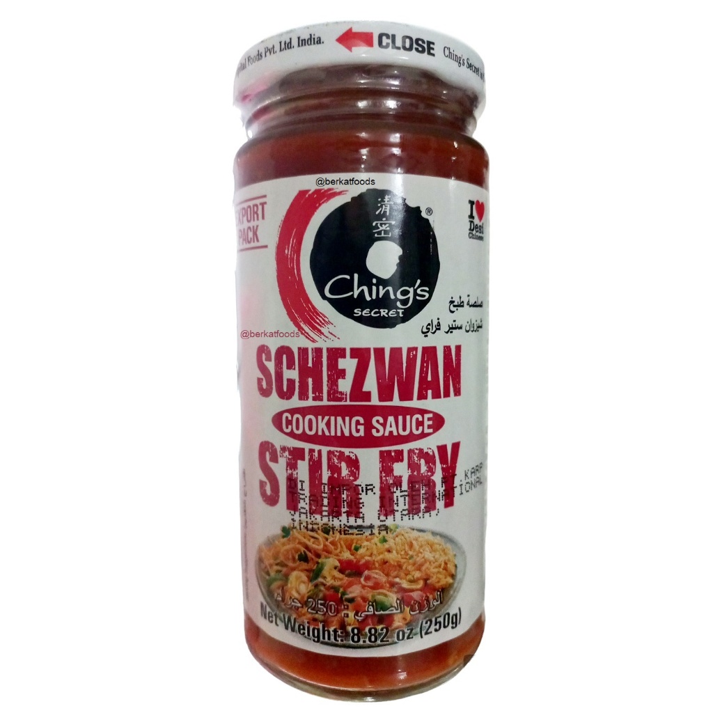 

Schezwan Stir Fry Cooking Sauce Ching's Secret / Saus Masak Menumis