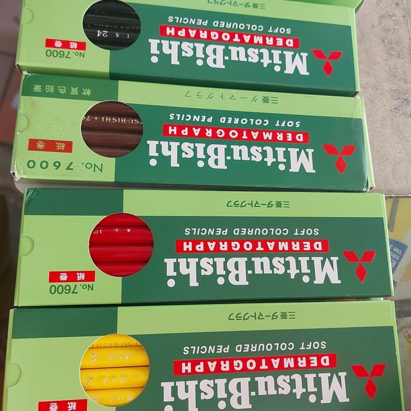 

➦✫✢ Pensil pencil kaca mitsubishi dermatograph