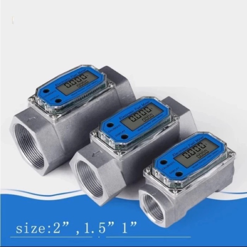 Flow meter solar Digital Flow meter Bbm Digital 2 inch Digital turbine