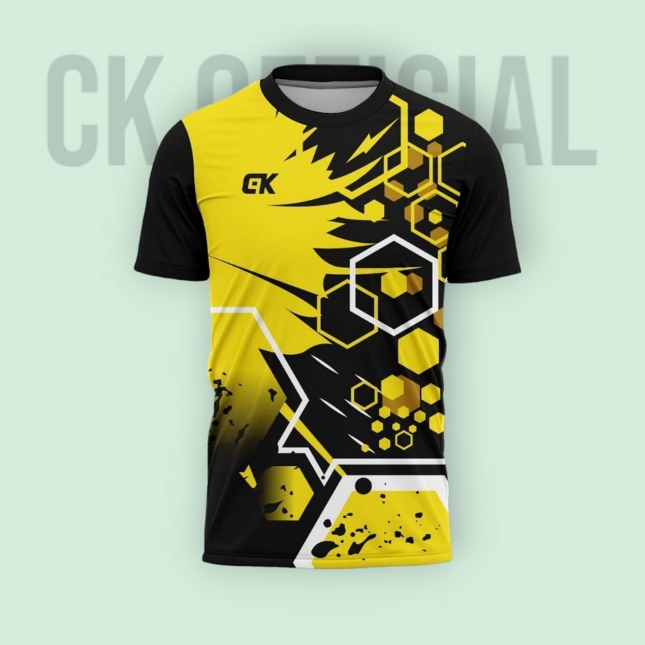 ✢Terkini✢ KAOS BAJU ATASAN JERSEY OLAHRAGA PRINTING BADMINTON,VOLLY,FUTSAL,BOLA,TRAINING SIZE JUMBO 