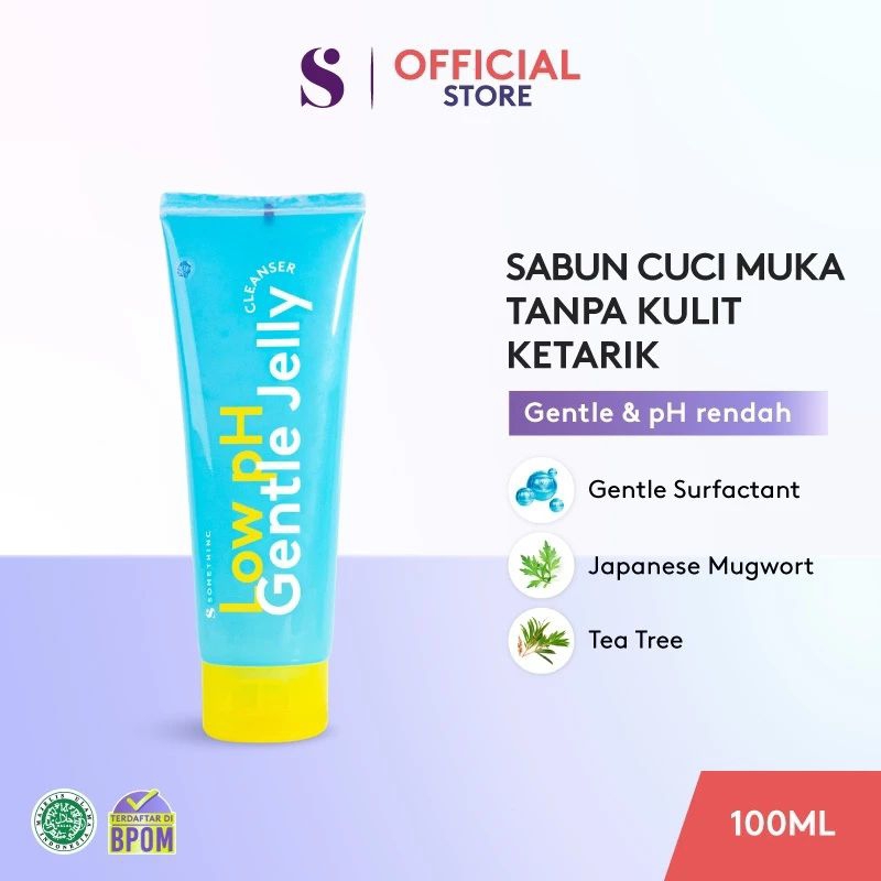 Somethinc Low pH Gentle Jelly Cleanser - Sabun Cuci Muka