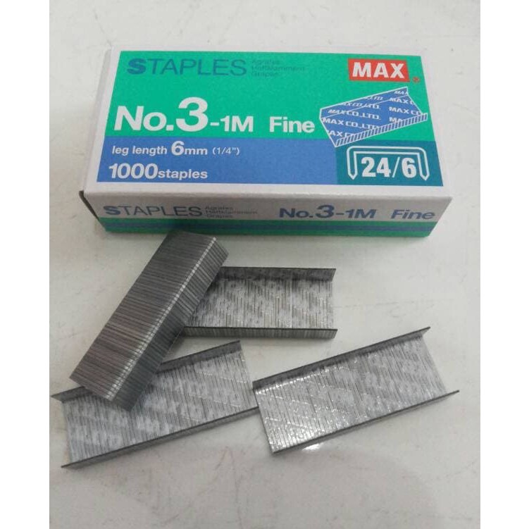 

Kirim Langsung Isi staples max Besar Max no 3 ORIGINAL
