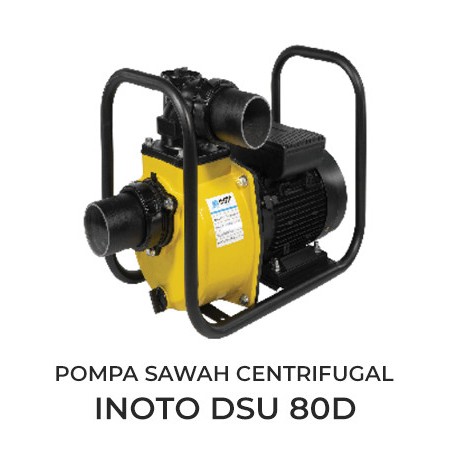 INOTO DSU 80 D pompa sawah centrifugal 3,3hp OUTPUT 2" INCH 80D 2,5kw