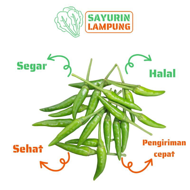 

cabe rawit segar 100gr - SAYURin LAMPUNG