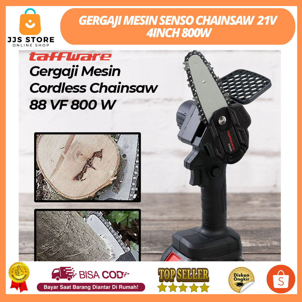 Gergaji Mesin Mini Pemotong Kayu  21V 4 Inch 800W / Senso Mini