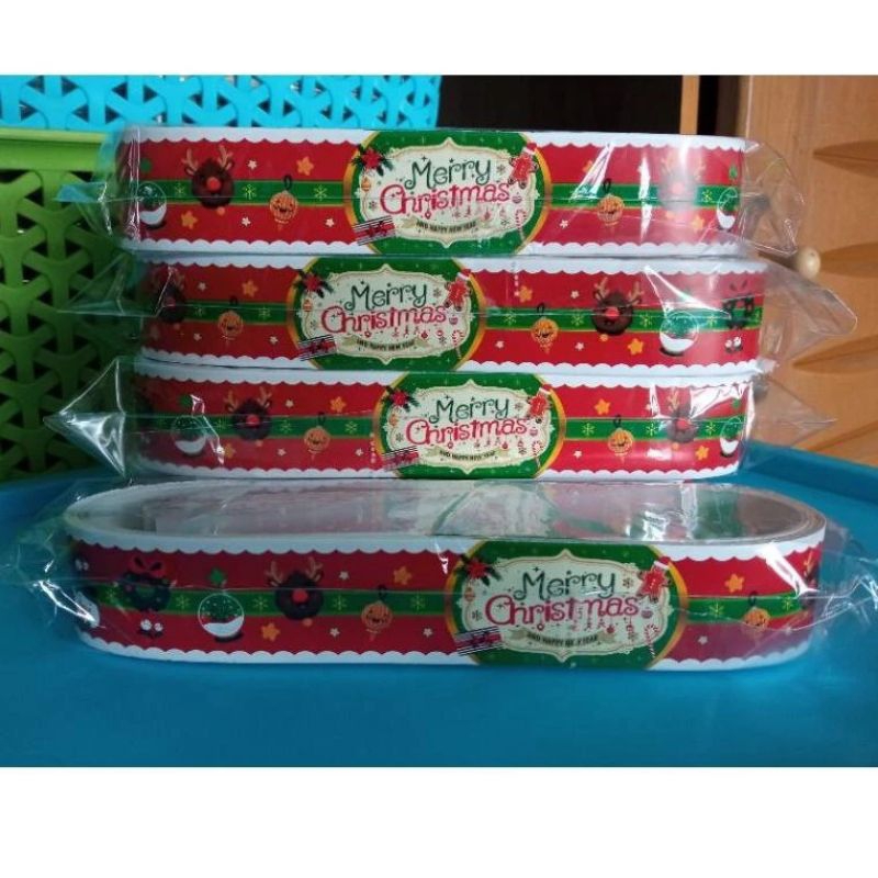 

Paperbelt Natal / Hiasan Hampers Christmas / Pita Natal / Sleeve