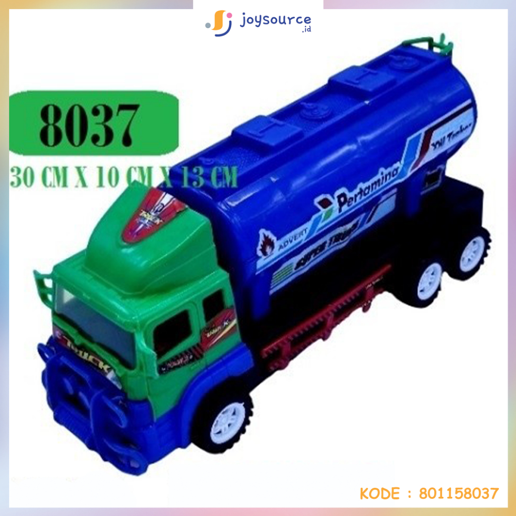 MAINAN MOBIL TRUK TANGKI 8037 MAINAN ANAK LAKI-LAKI