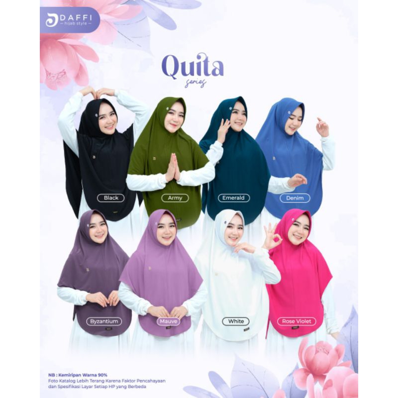 BERGO QUITA SERIES ORI DAFFI HIJAB