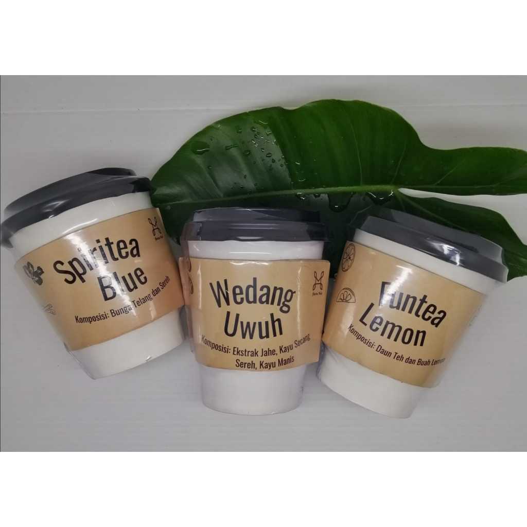 

MINUMAN HERBAL | bunga telang | sereh | daun teh | lemon | wedang uwuh | Hortus Medicus