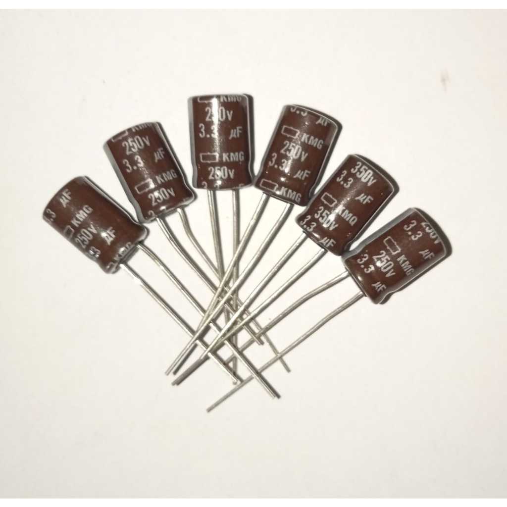 Elko 250v 3.3uf Elco 3.3uf 250v Isi 10pcs Original