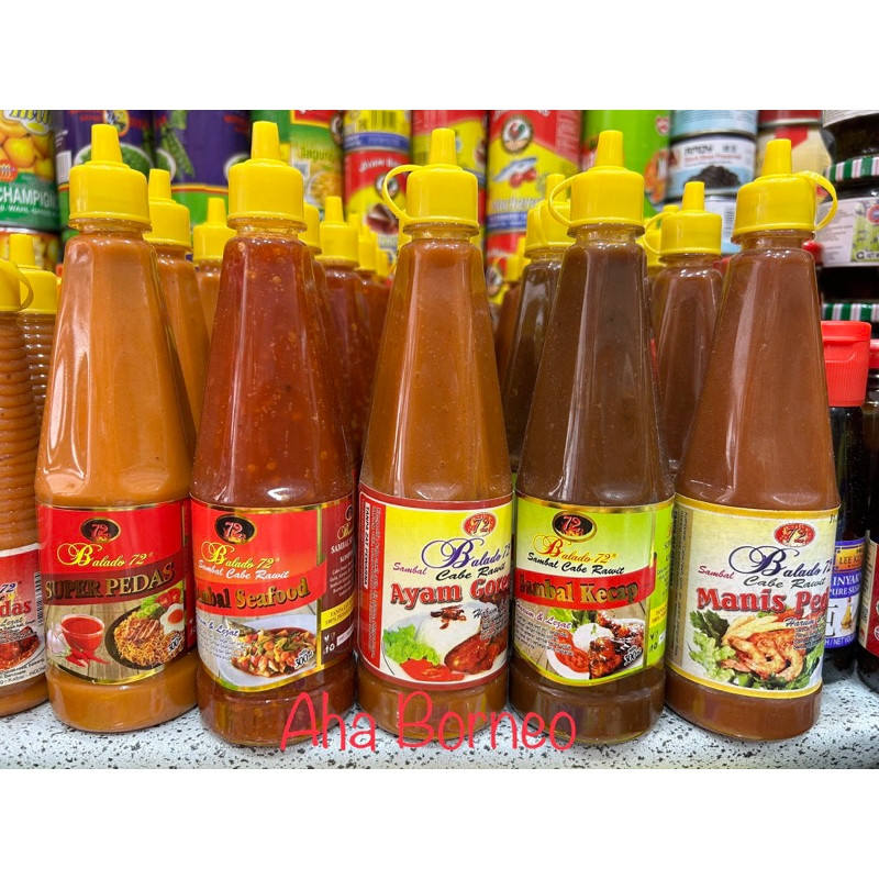 

Sambal Balado 5 Varian Rasa Super Pedas Kaisar 72 / Hiem Ciau Ciong Singkawang