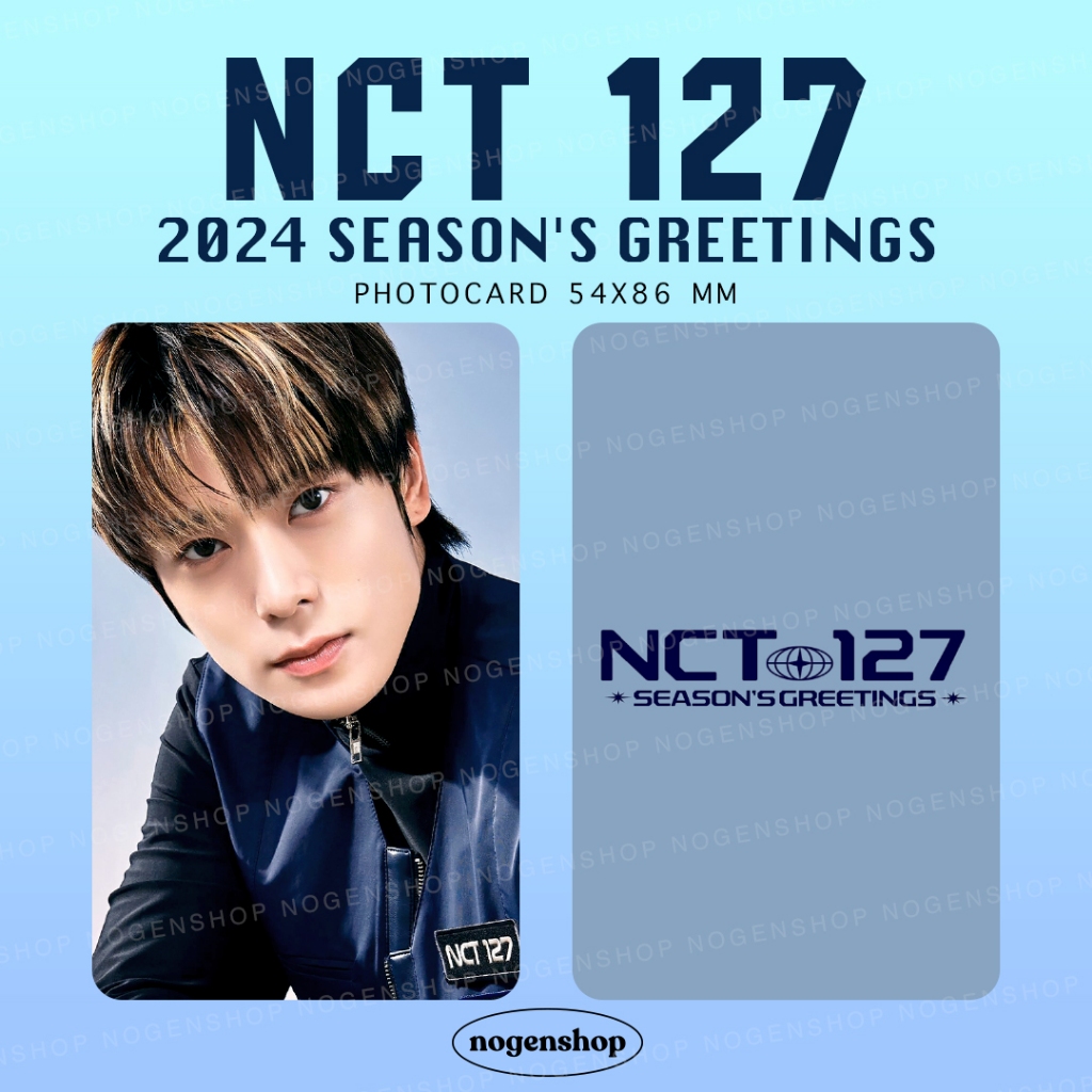 [UNOFFICIAL/FANMADE] PHOTOCARD PC NCT 127 SEASON'S GREETINGS 2024