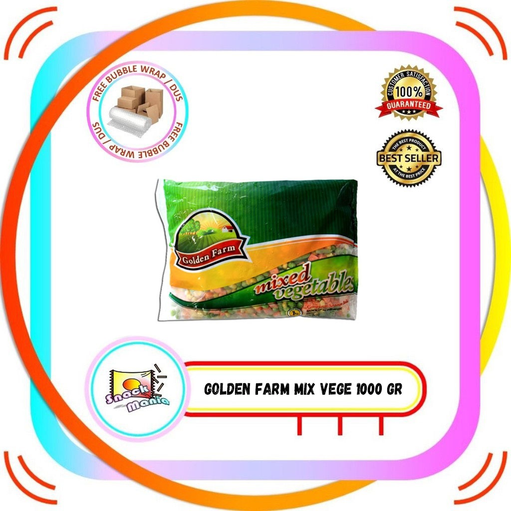 

Golden Farm Mix Vegetables 1000 gr Sayur 1 Kg Sayur Wortel Jagung