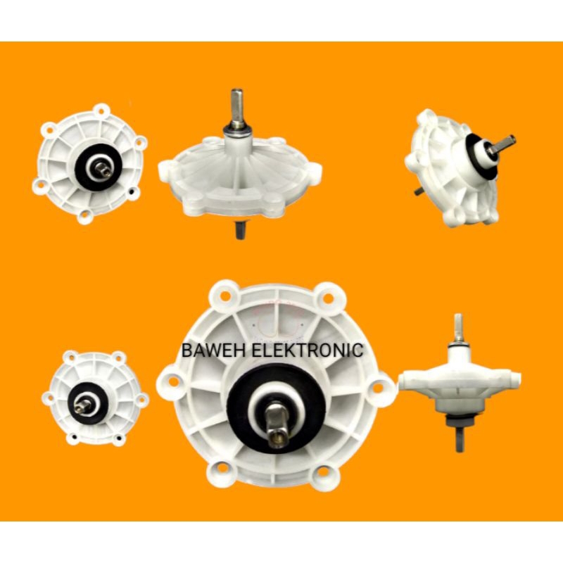 GEARBOX MESIN CUCI SANYO 2 TABUNG