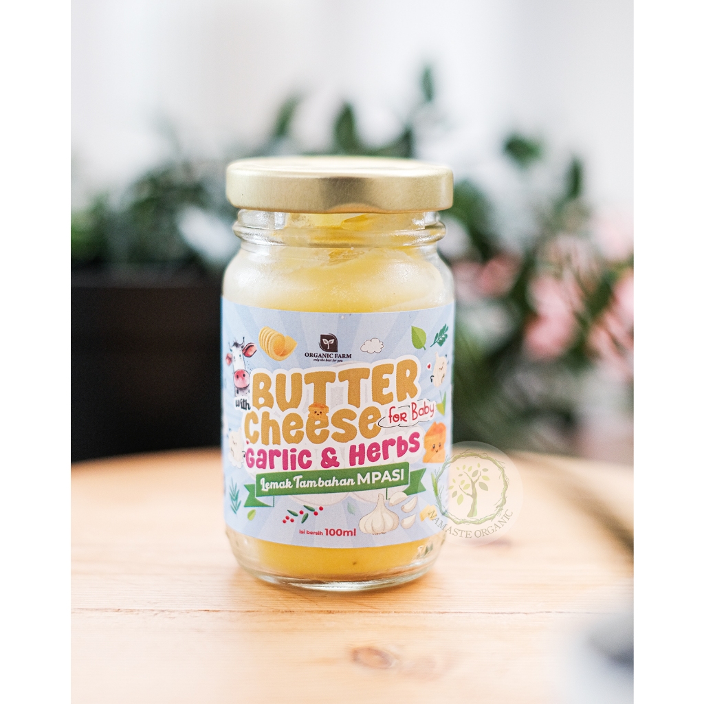 

BUTTER CHEESE GARLIC AND HERBS FOR BABY - LEMAK TAMBAHAN MPASI 100ML